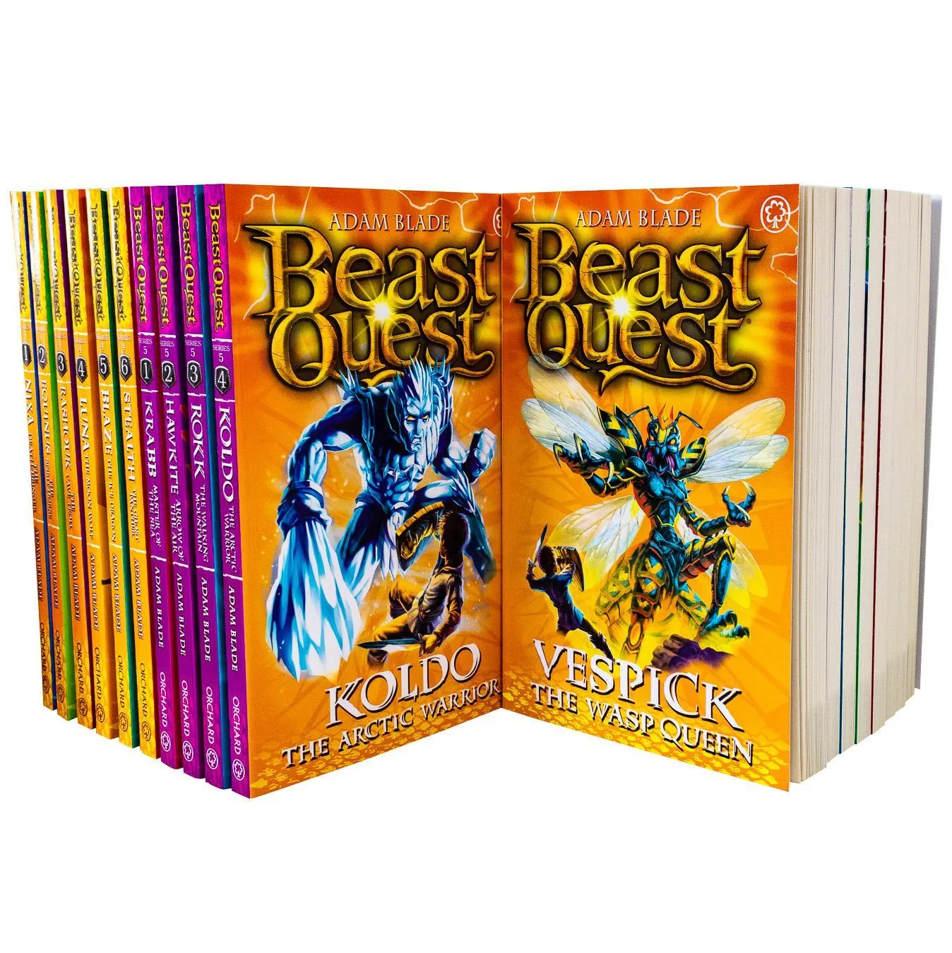 Beast Quest The Battle Collection Series 4, 5 and 6 - 18 Books Set - Ages 7-9 - Paperback - Adam Blade