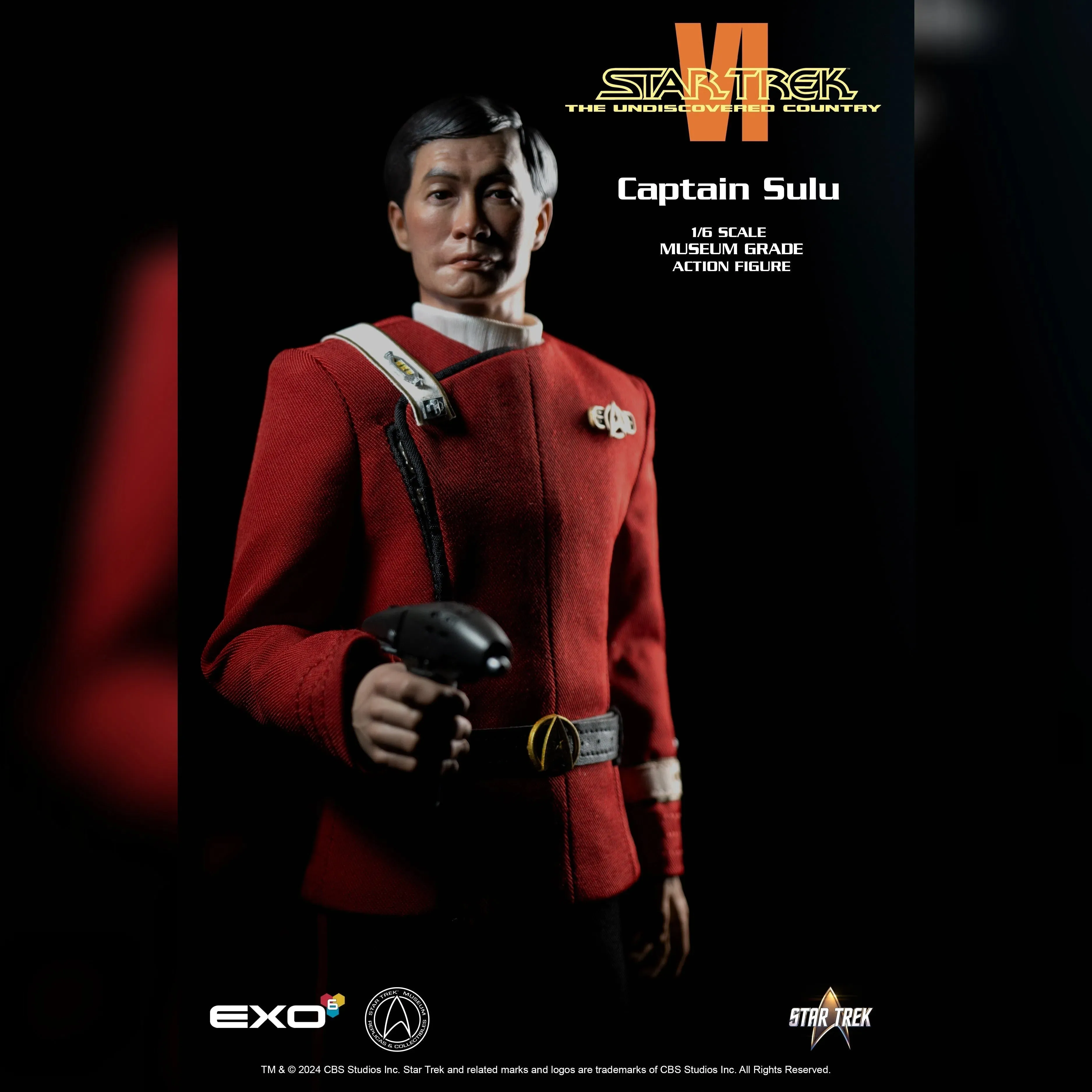 Captain Sulu: Star Trek: The Undiscovered Country: Sixth Scale