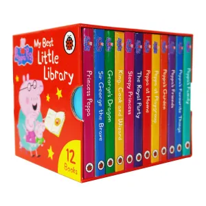 Peppa Pig My Best Little Library 12 Books Collection Box Set - Ages 0-5 - Board Book