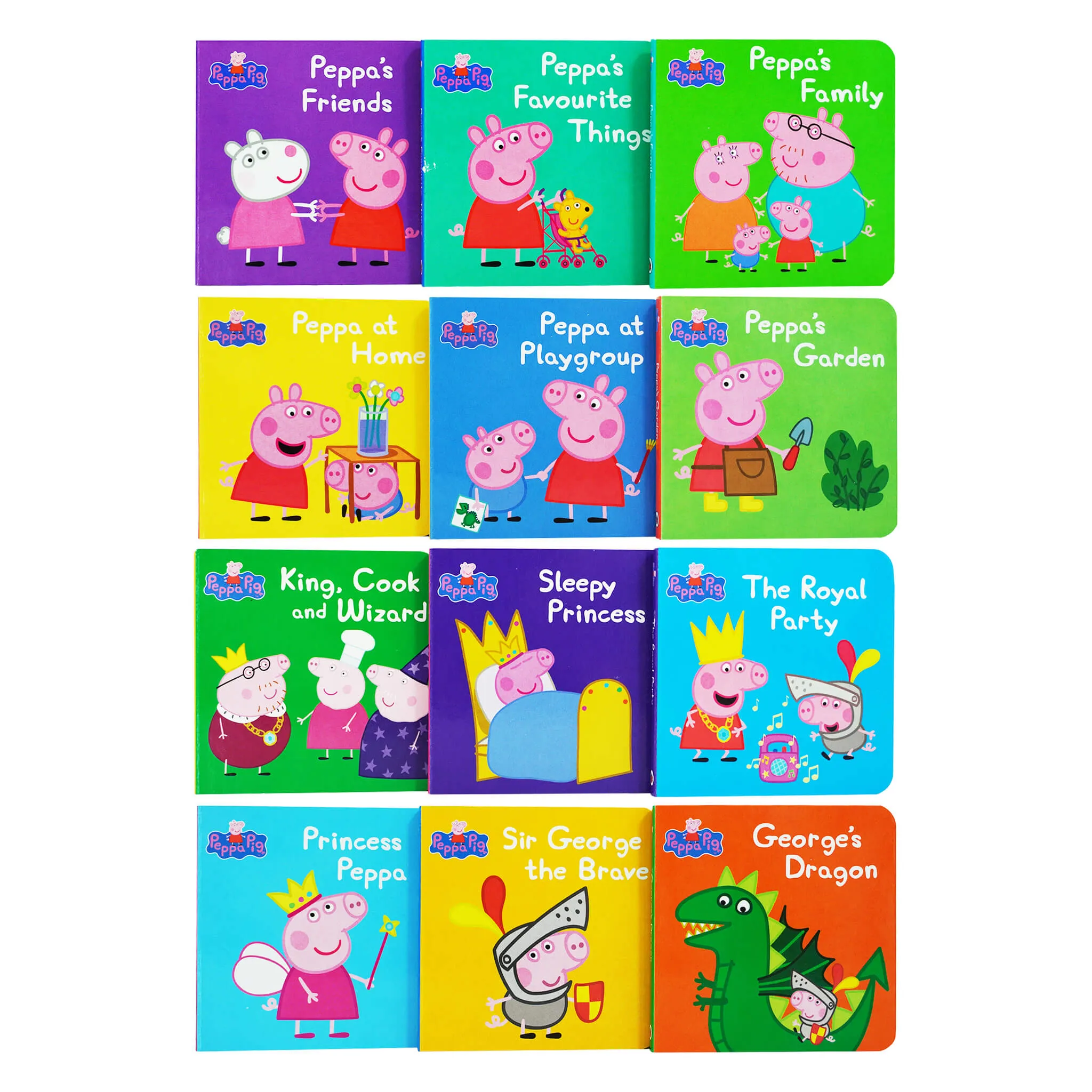 Peppa Pig My Best Little Library 12 Books Collection Box Set - Ages 0-5 - Board Book